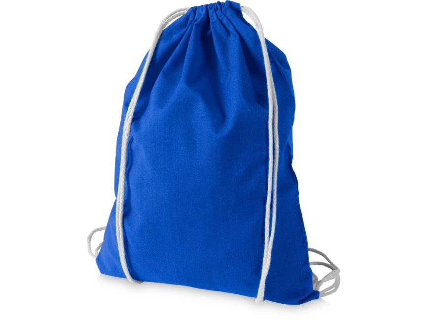 Рюкзак хлопковый Oregon, ярко-синий фото 1