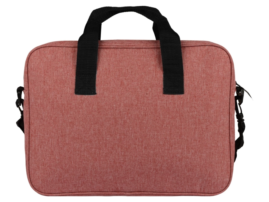 Сумка для ноутбука Wing с вертикальным наружным карманом, красный фото 6