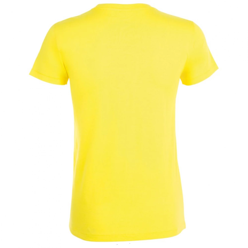 Футболка женская Regent Women лимонно-желтая, размер S фото 2