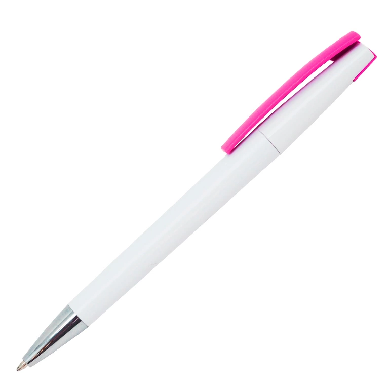 Ручка шариковая, пластик, белый/розовый Zorro фото 2