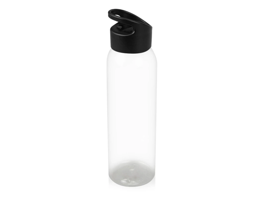 Бутылка для воды Plain 2 630 мл, прозрачный/черный фото 1