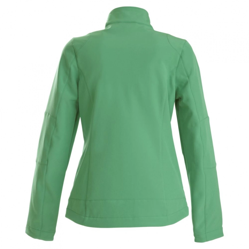 Куртка софтшелл женская Trial Lady зеленая, размер S фото 2