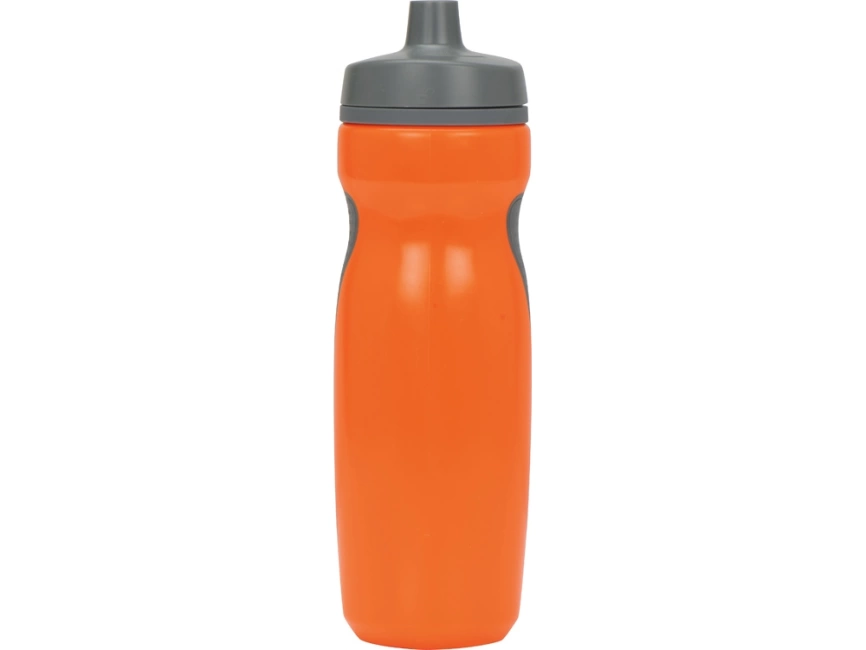 Спортивная бутылка Flex 709 мл, оранжевый/серый фото 4
