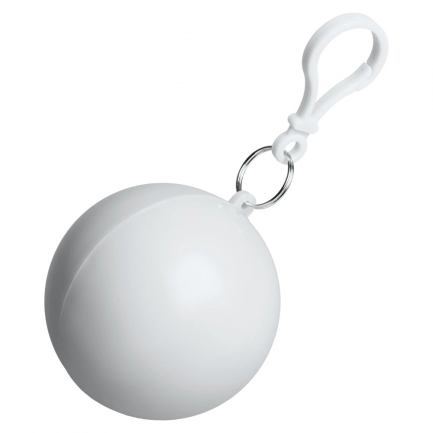 Дождевик в круглом футляре Nimbus, белый фото 1