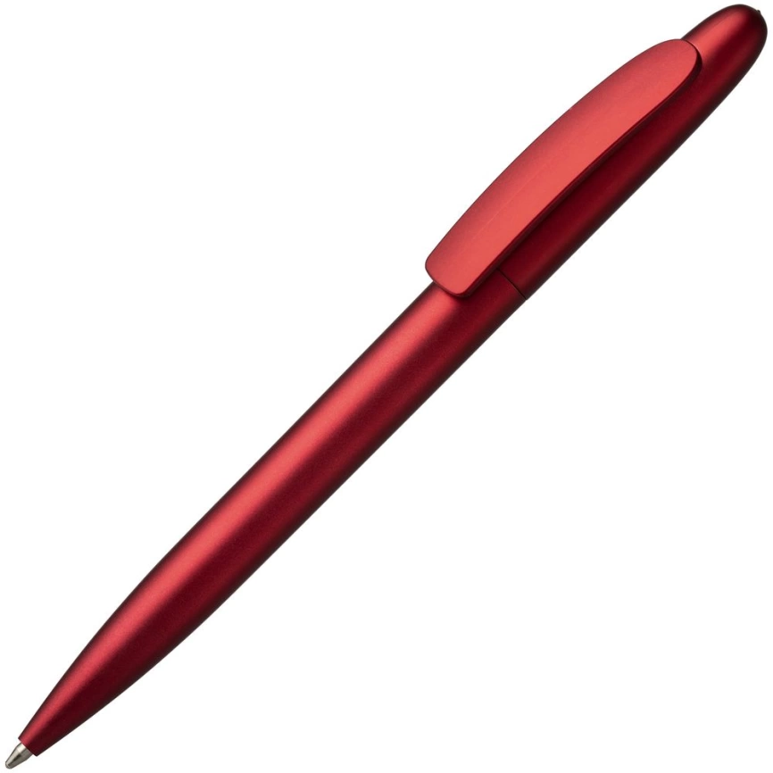 Ручка шариковая Moor Silver, красный металлик фото 1