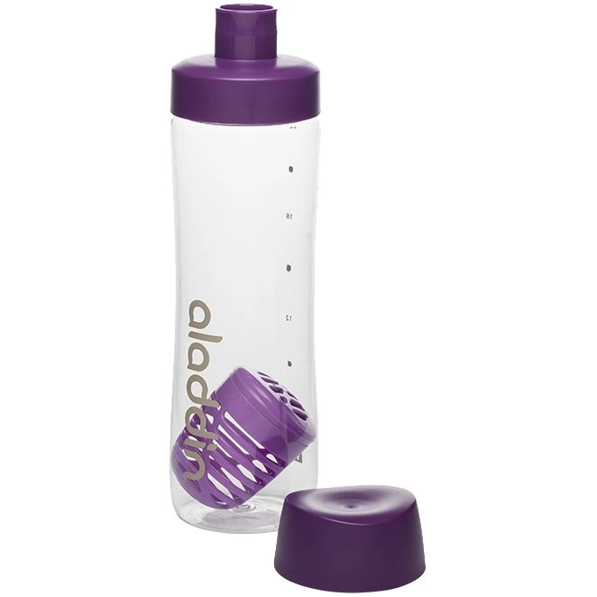 Бутылка для воды Aveo Infuse, фиолетовая фото 2