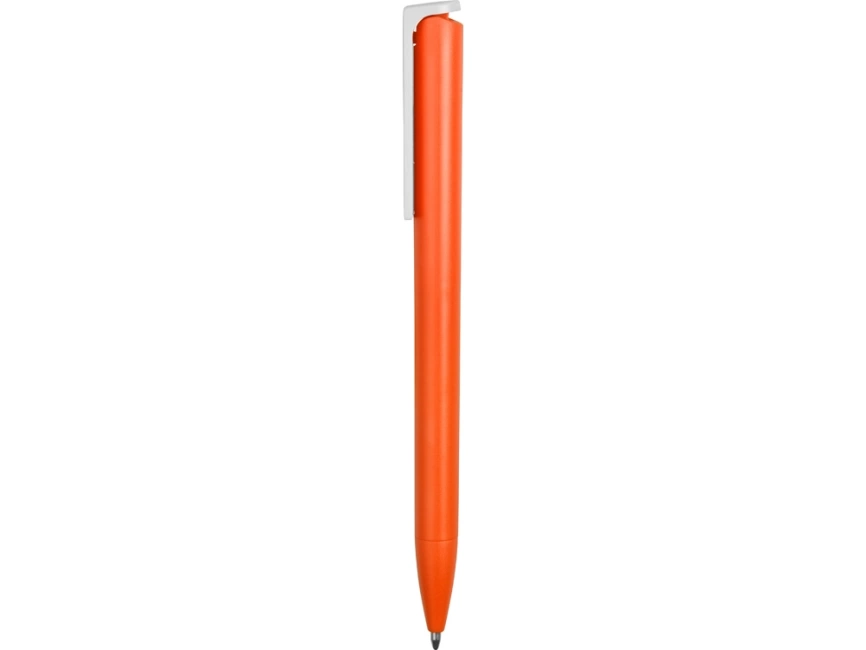 Ручка пластиковая шариковая Fillip, оранжевый/белый фото 5