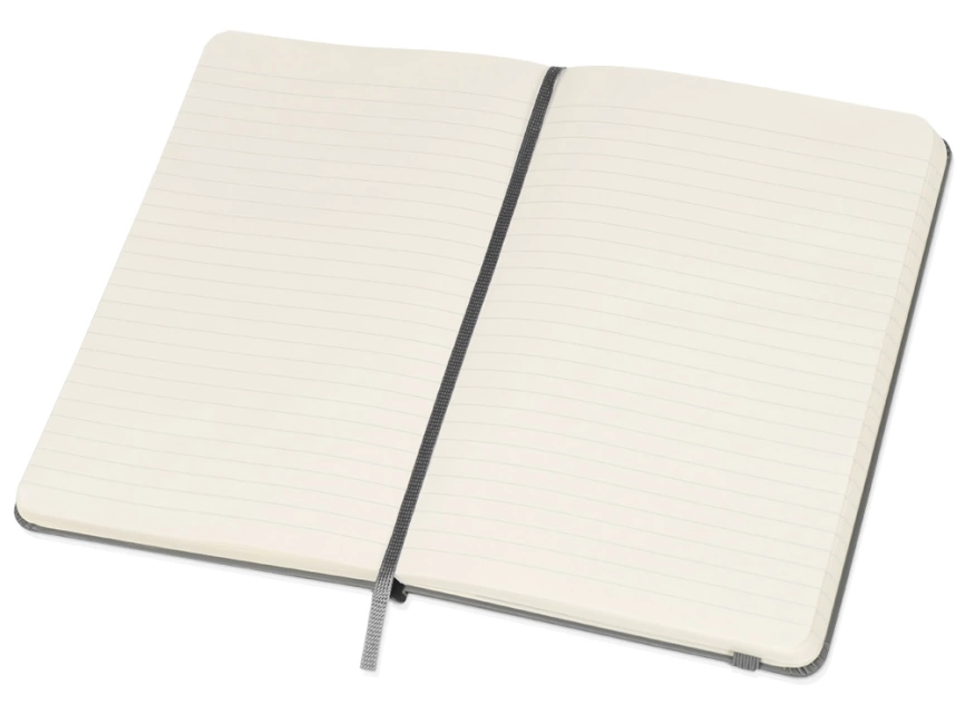 Записная книжка Moleskine Classic (в линейку) в твердой обложке, Medium (11,5x18 см), серый фото 2