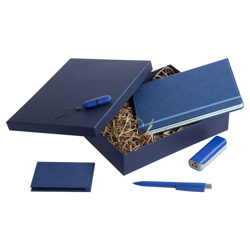Подарочная коробка Giftbox, синяя фото 2