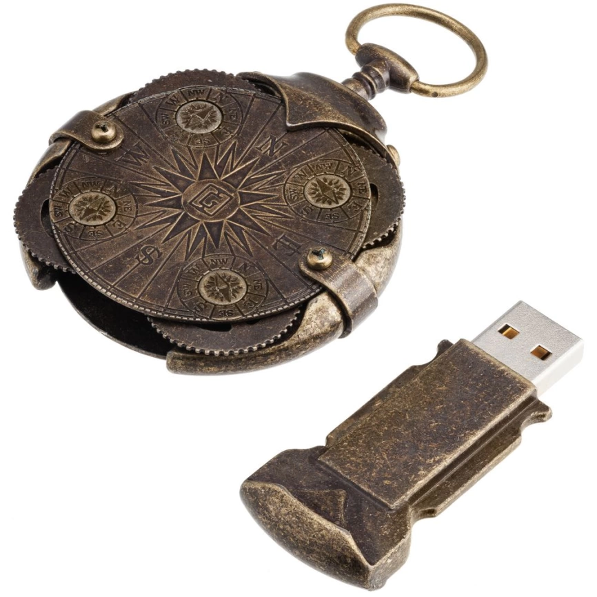 Флешка «Криптекс»® Compass Lock, 32 Гб фото 7