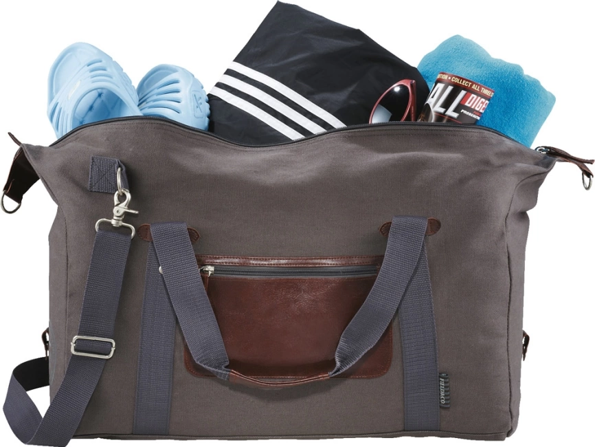 Сумка Duffel, коричнево-серый фото 3