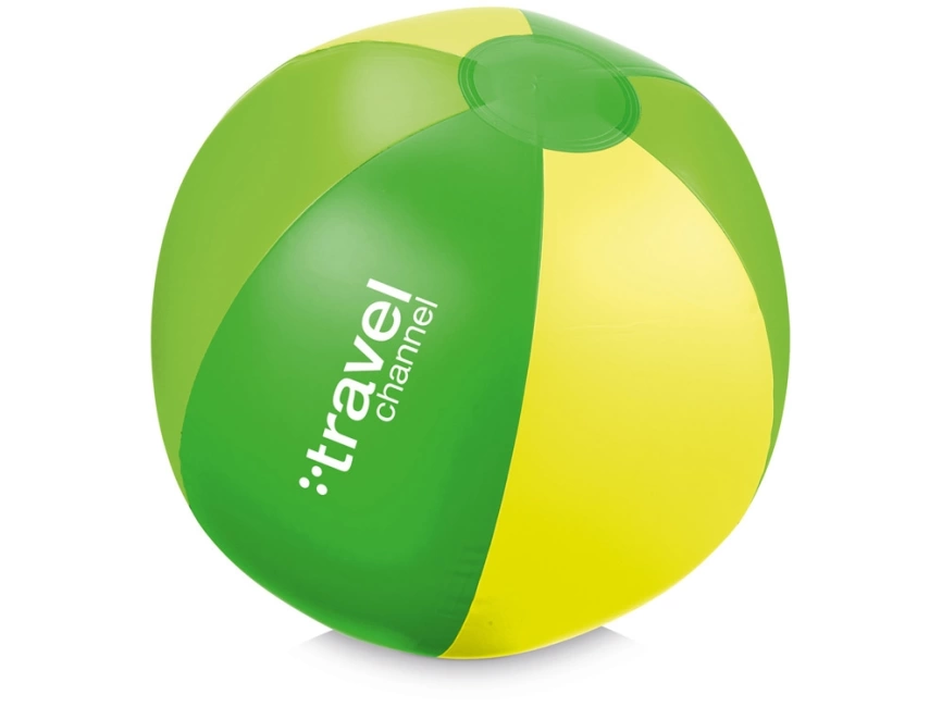 Мяч надувной пляжный Trias, зеленый фото 1