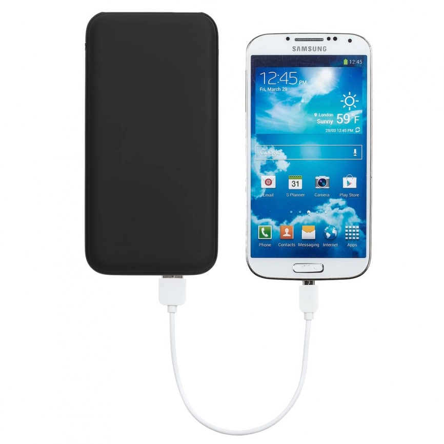 Внешний аккумулятор Uniscend All Day Compact 10000 мAч, черный фото 4