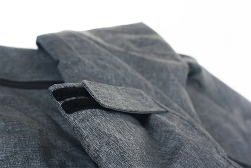 Куртка мужская Jackson, черный меланж, размер S фото 3