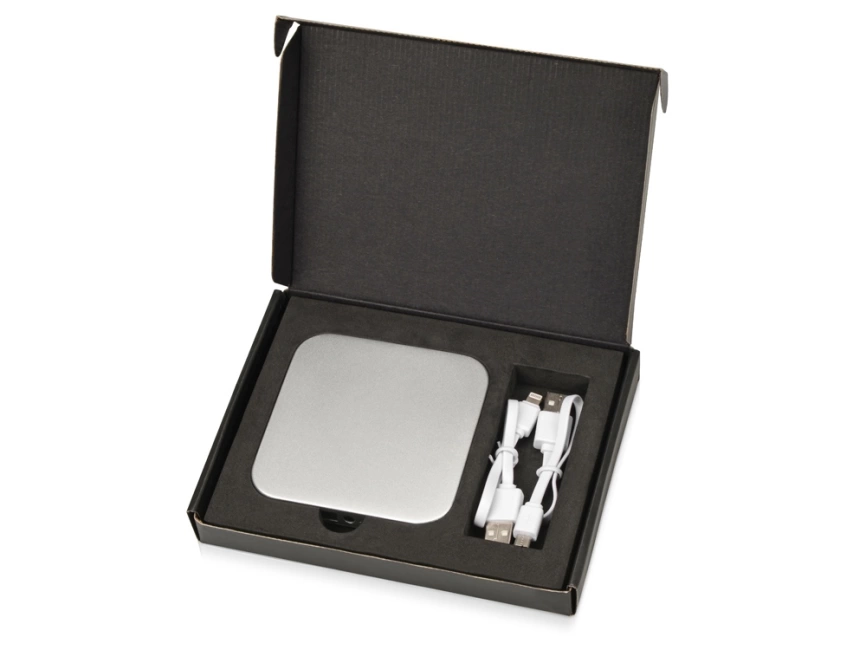 Портативное зарядное устройство Esquire, серебристый фото 6