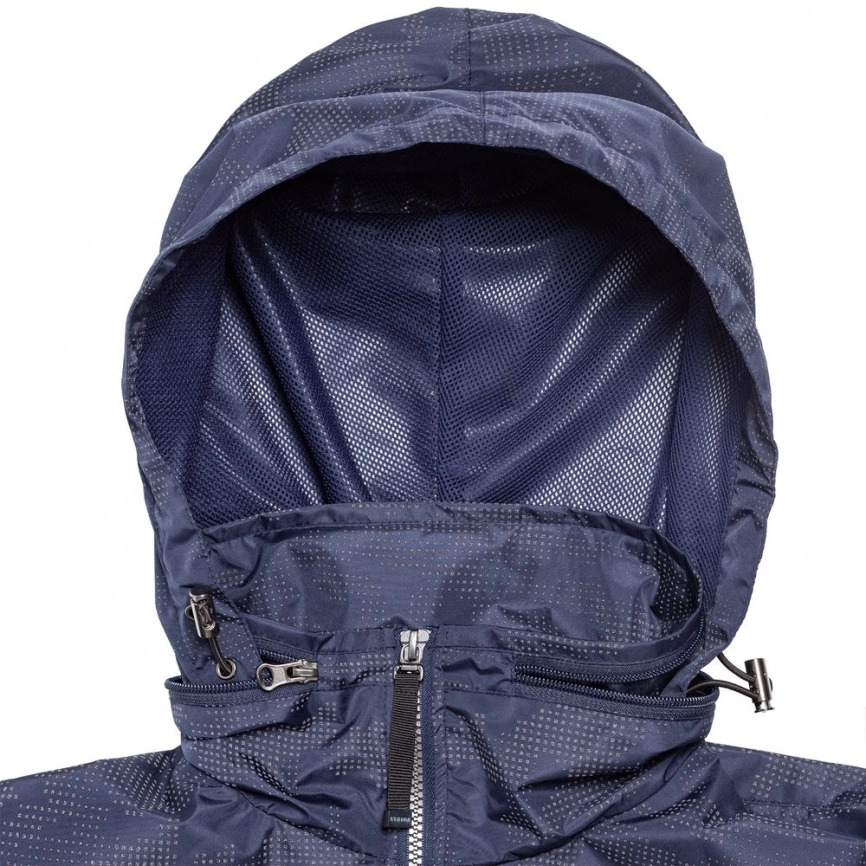 Ветровка Lattvind темно-синяя, размер M фото 7