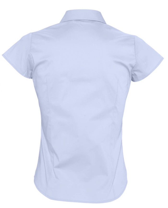 Рубашка женская с коротким рукавом Excess голубая, размер L фото 2