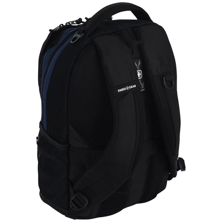 Рюкзак для ноутбука Swissgear, черный с синим фото 4