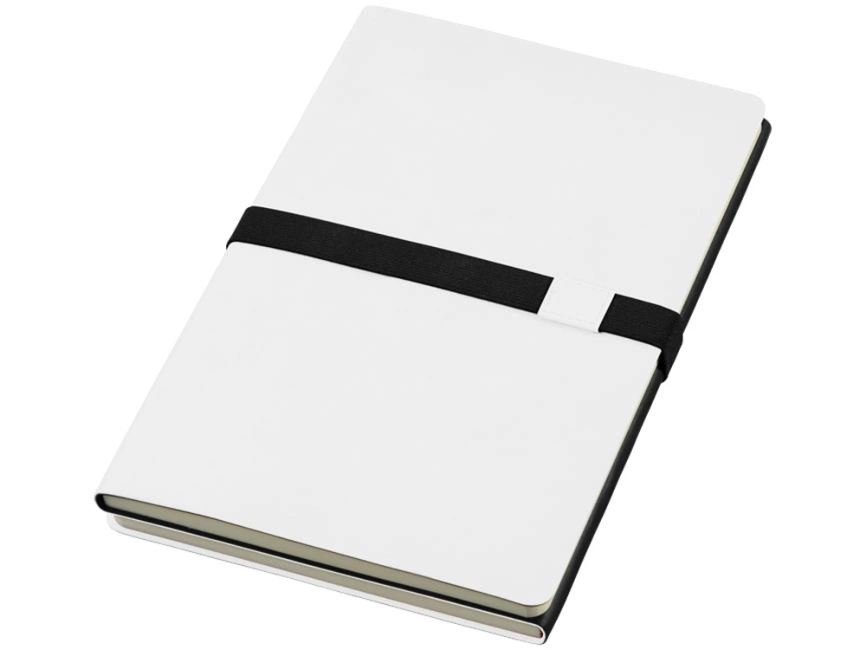 Блокнот А5 Doppio, черный/белый фото 6