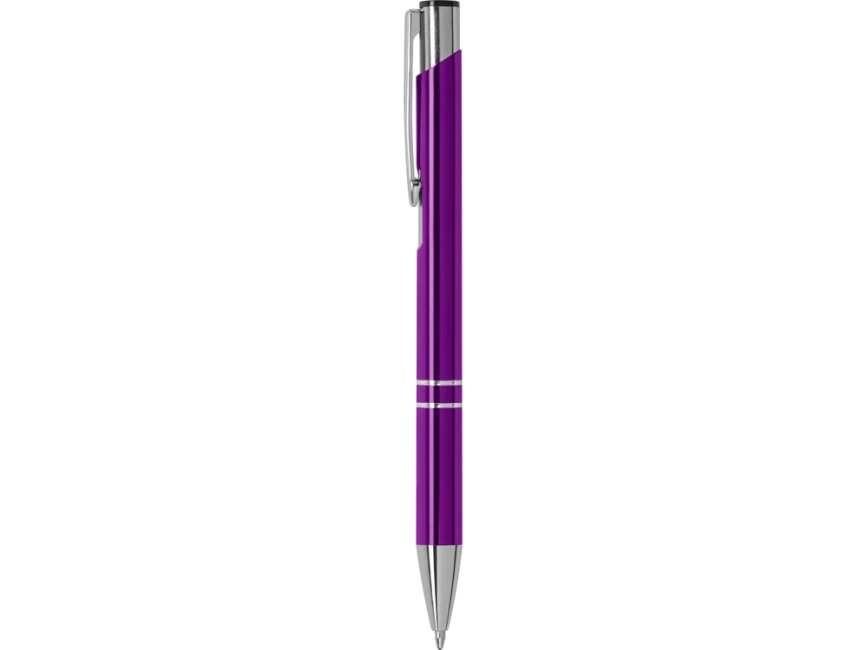 Ручка металлическая шариковая Legend, фиолетовый фото 3