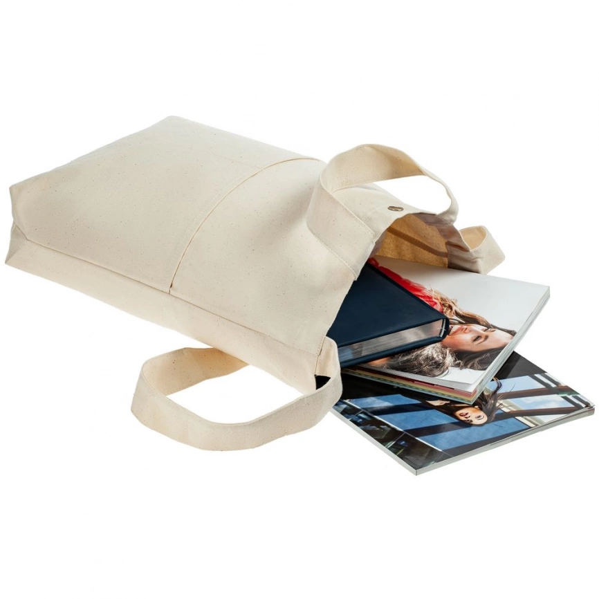 Сумка холщовая через плечо Artspace, неокрашенная фото 4