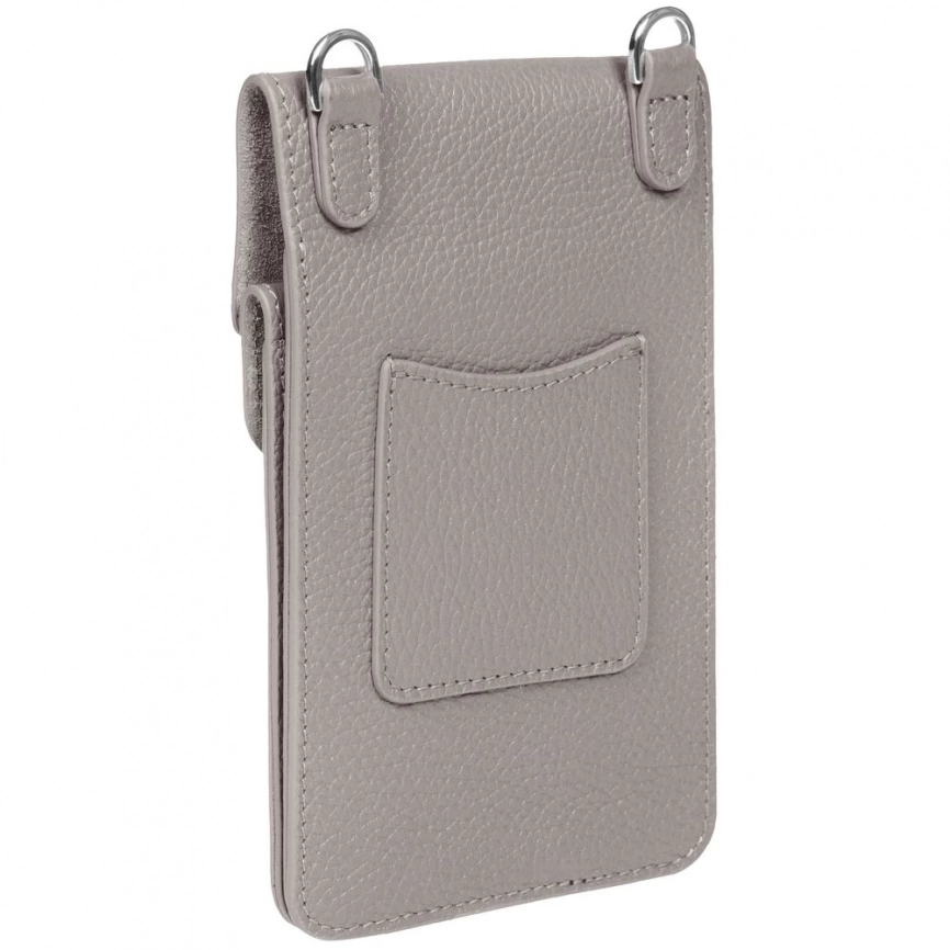 Сумка через плечо Segreto, серая фото 4