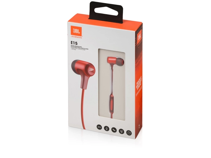 Пользовательские наушники JBL, JBLE15RED, красный фото 6
