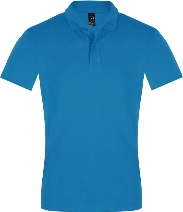 Рубашка поло мужская Perfect Men 180 бирюзовая, размер S фото 1