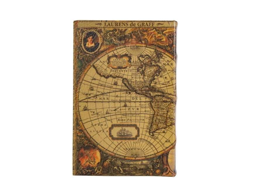 Подарочная коробка Карта мира, big size фото 4