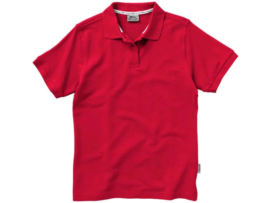 Рубашка поло Forehand женская, темно-красный фото 8