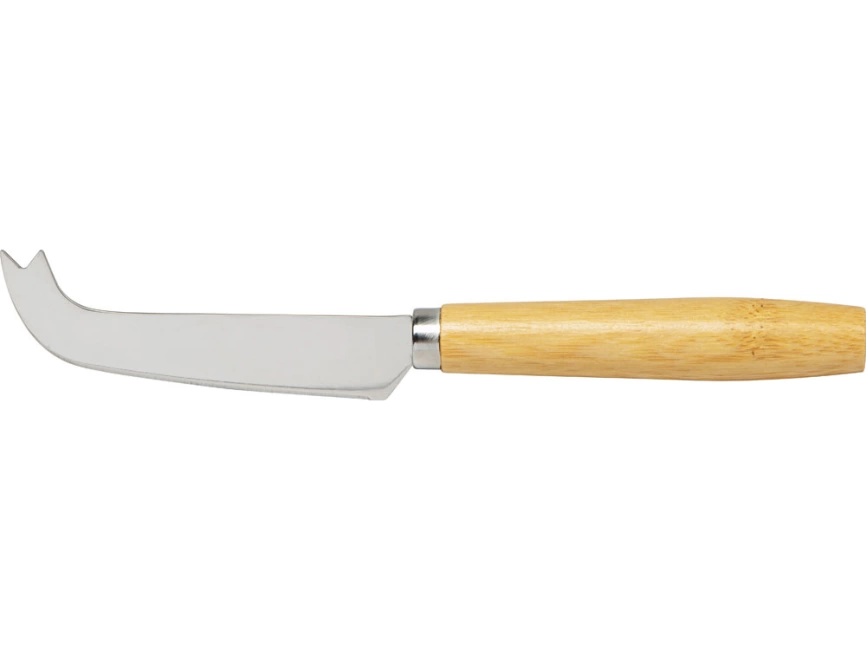 Набор для сыра с ножом и доской из бамбука фото 4