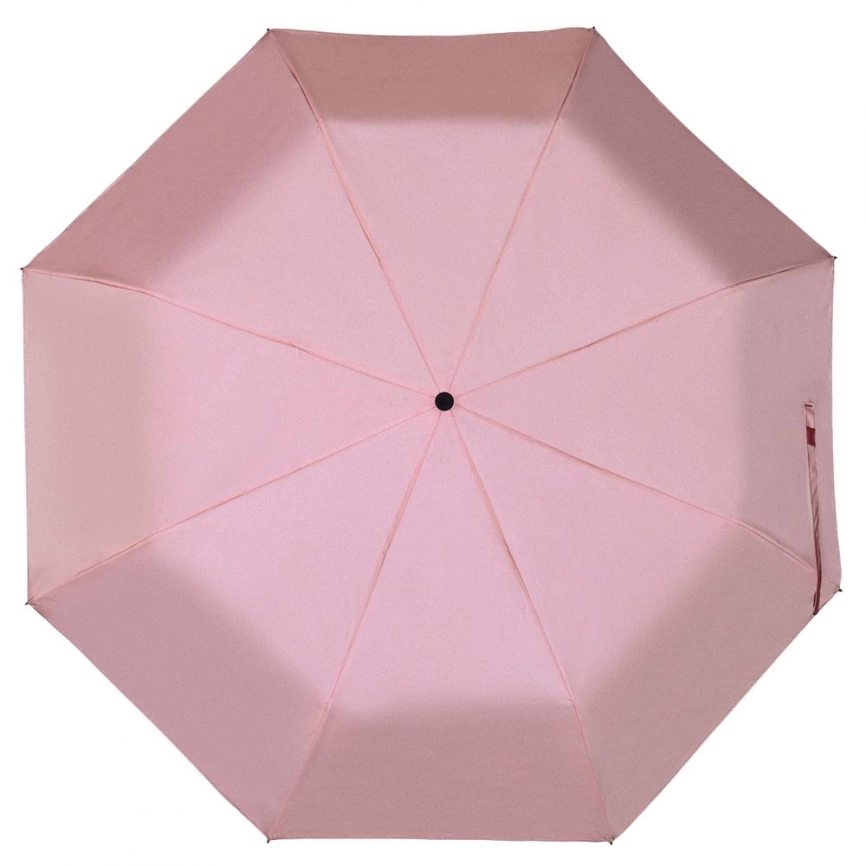 Зонт складной Manifest Color со светоотражающим куполом, красный фото 2