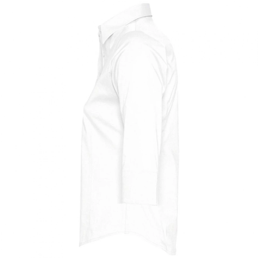 Рубашка женская с рукавом 3/4 Effect 140 белая, размер XS фото 3