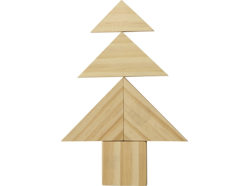 Деревянная головоломка в коробке Tangram фото 3