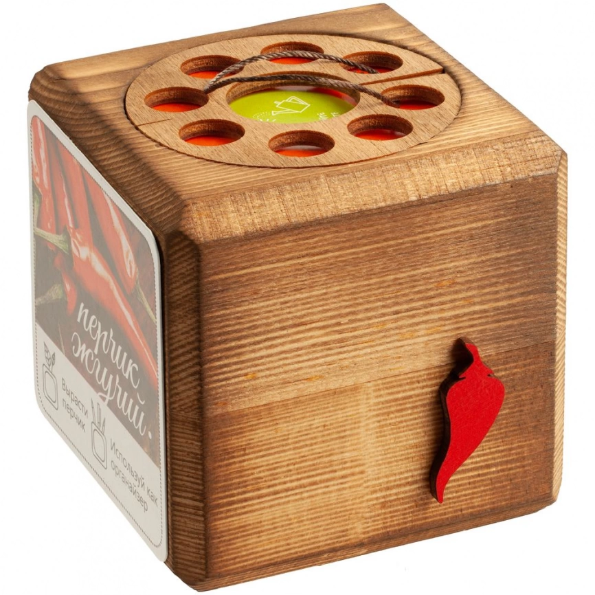 Набор для выращивания с органайзером «Экокуб Burn», перчик фото 11