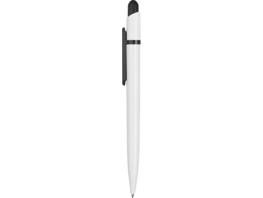 Ручка шариковая Этюд, белая с черным фото 3