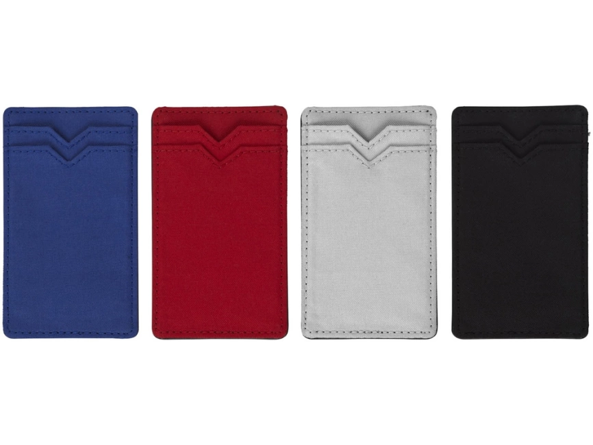 Бумажник RFID с двумя отделениями, черный фото 5