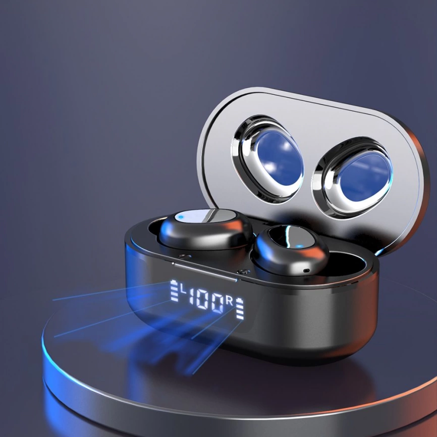 Наушники беспроводные  Bluetooth Gubber TW16, чёрные фото 3