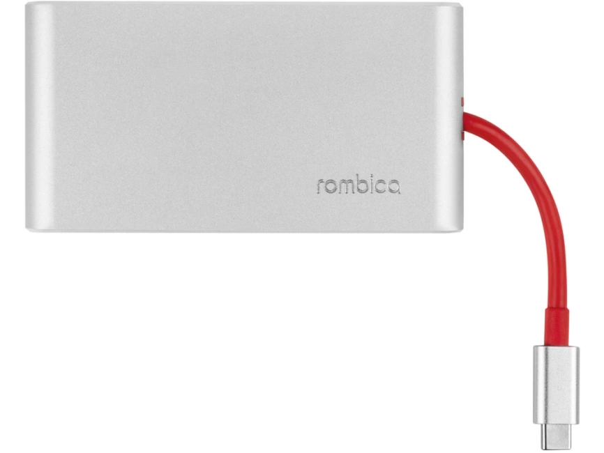 Хаб USB Rombica Type-C Hermes Red фото 2