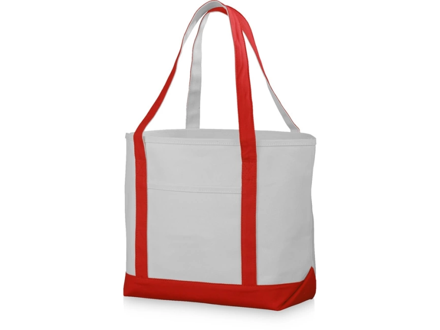 Сумка Premium, натуральный/красный фото 1