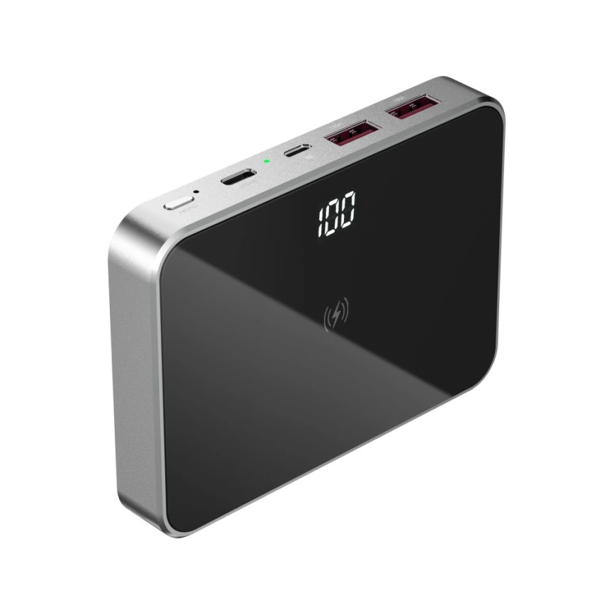 Графеновый аккумулятор Graphene PD, 10000 мАч, черный фото 1