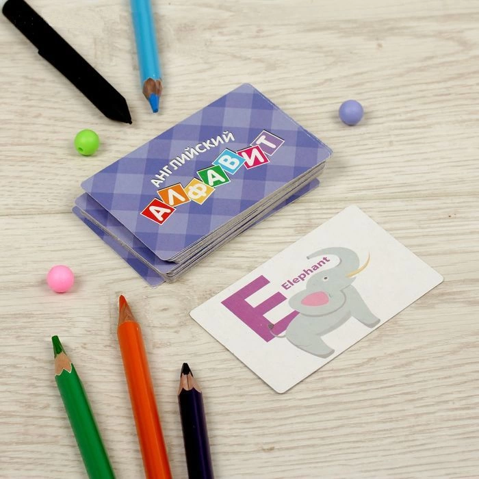 Карточная игра «Мои первые игры. Английский алфавит» фото 3