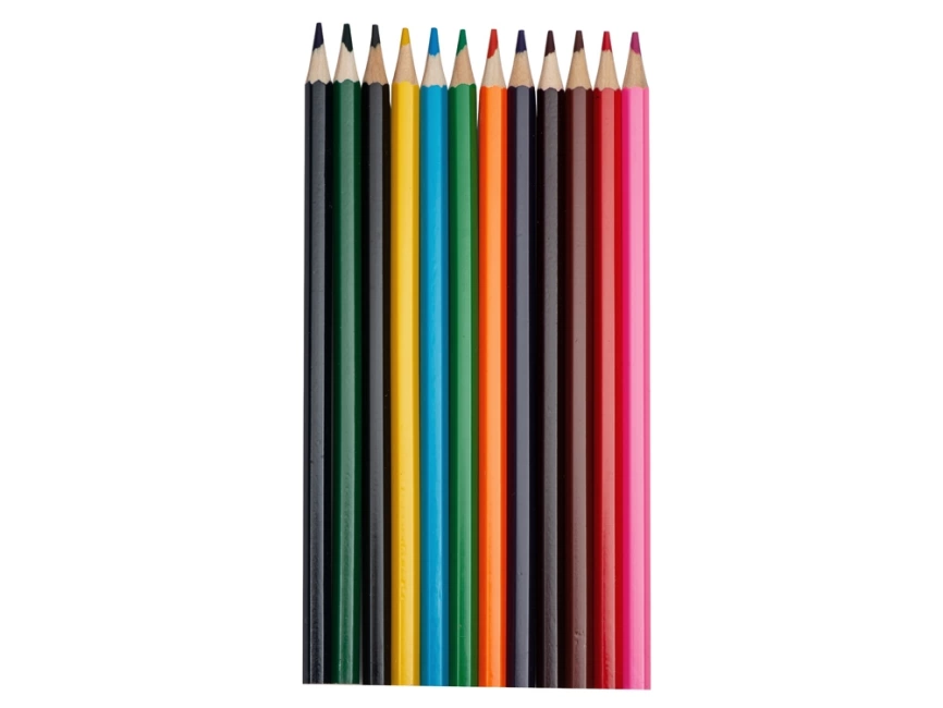 Набор из 12 цветных карандашей Hakuna Matata, белый фото 3
