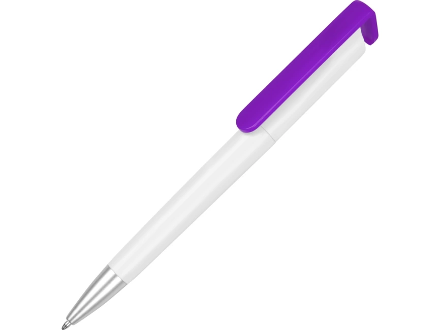 Ручка-подставка Кипер, белый/фиолетовый фото 1