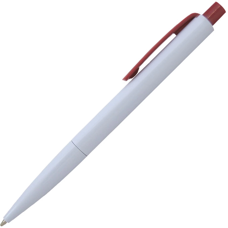 Ручка шариковая, пластик, красный фото 1