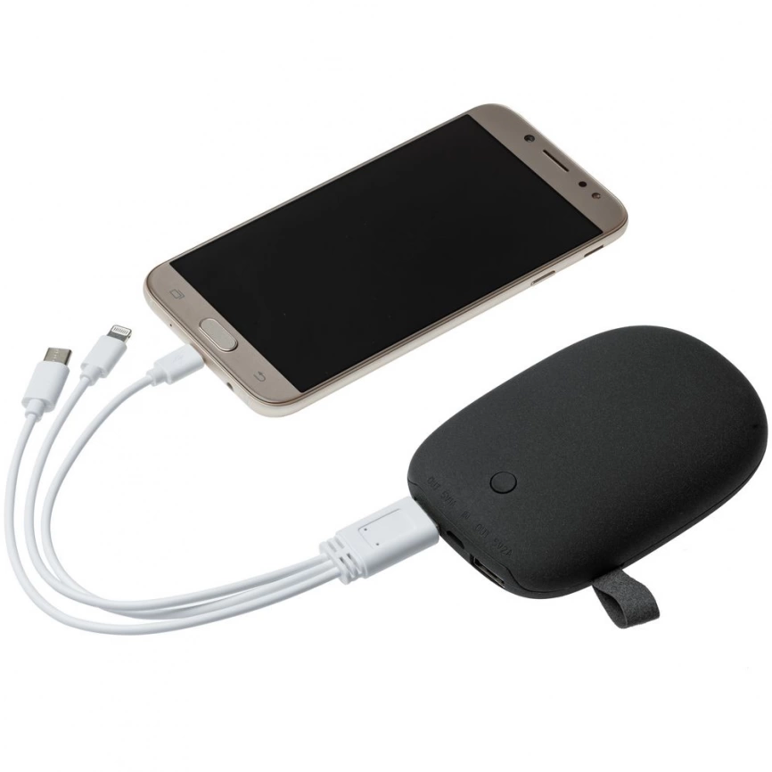 Внешний аккумулятор Pebble 7800 мАч, черный фото 5