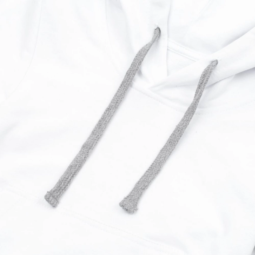 Толстовка с капюшоном детская Kirenga Kids, белая, 10 лет фото 8