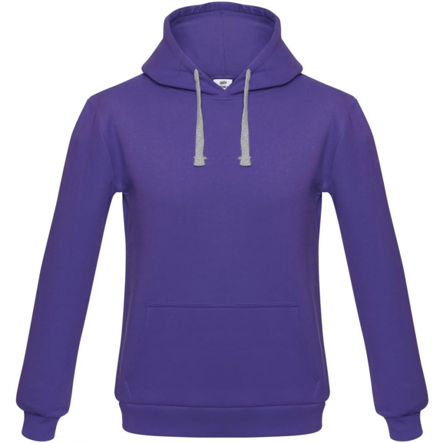 Толстовка с капюшоном Unit Kirenga фиолетовая, размер L фото 1