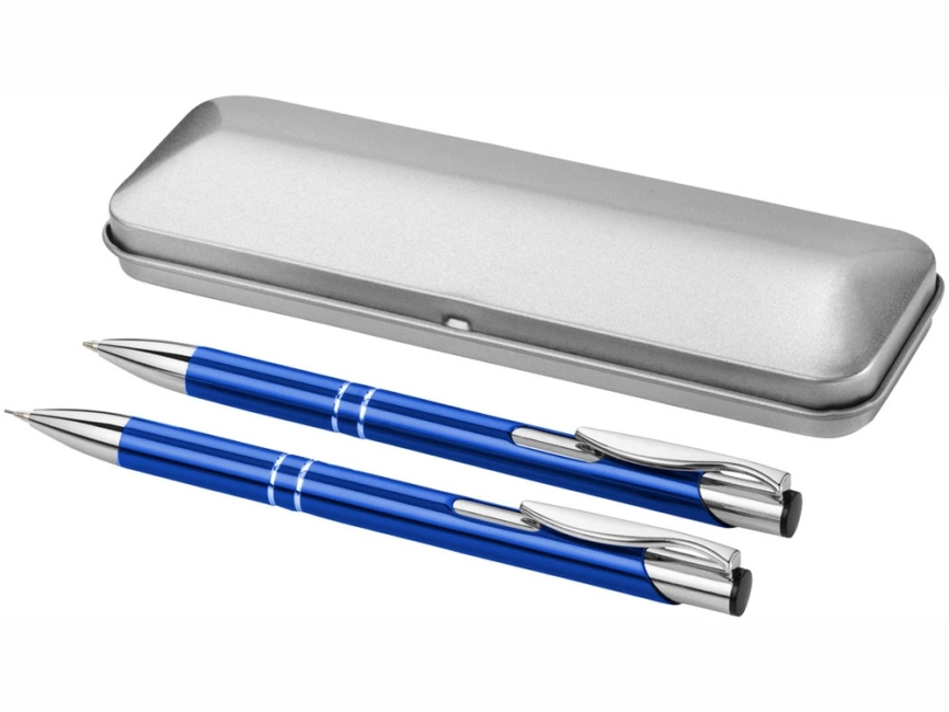 Набор Dublin: ручка шариковая, карандаш механический, ярко-синий фото 1