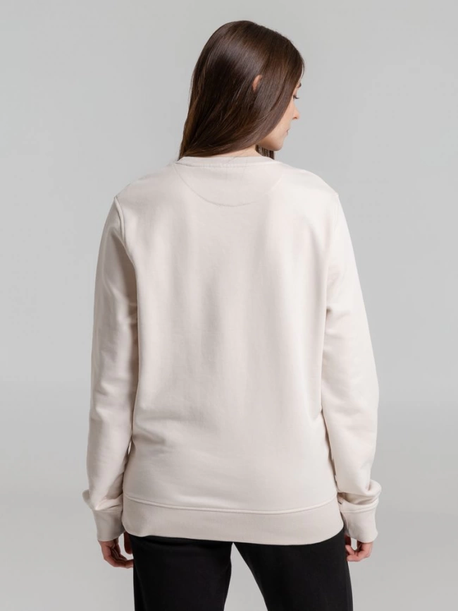 Свитшот унисекс BNC Organic, молочно-белый, размер XXL фото 16